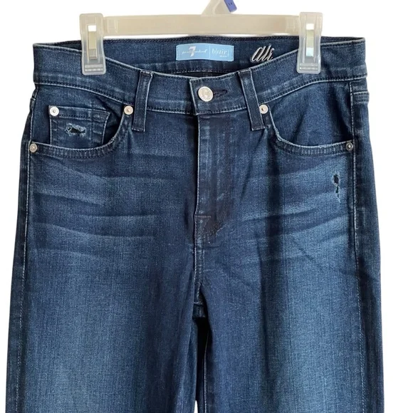 7 For All Mankind B(air) Denim Alli Wide Leg Jeans